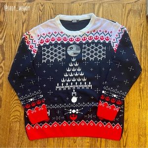 Star Wars Men’s Ugly Christmas Sweater Size XL
